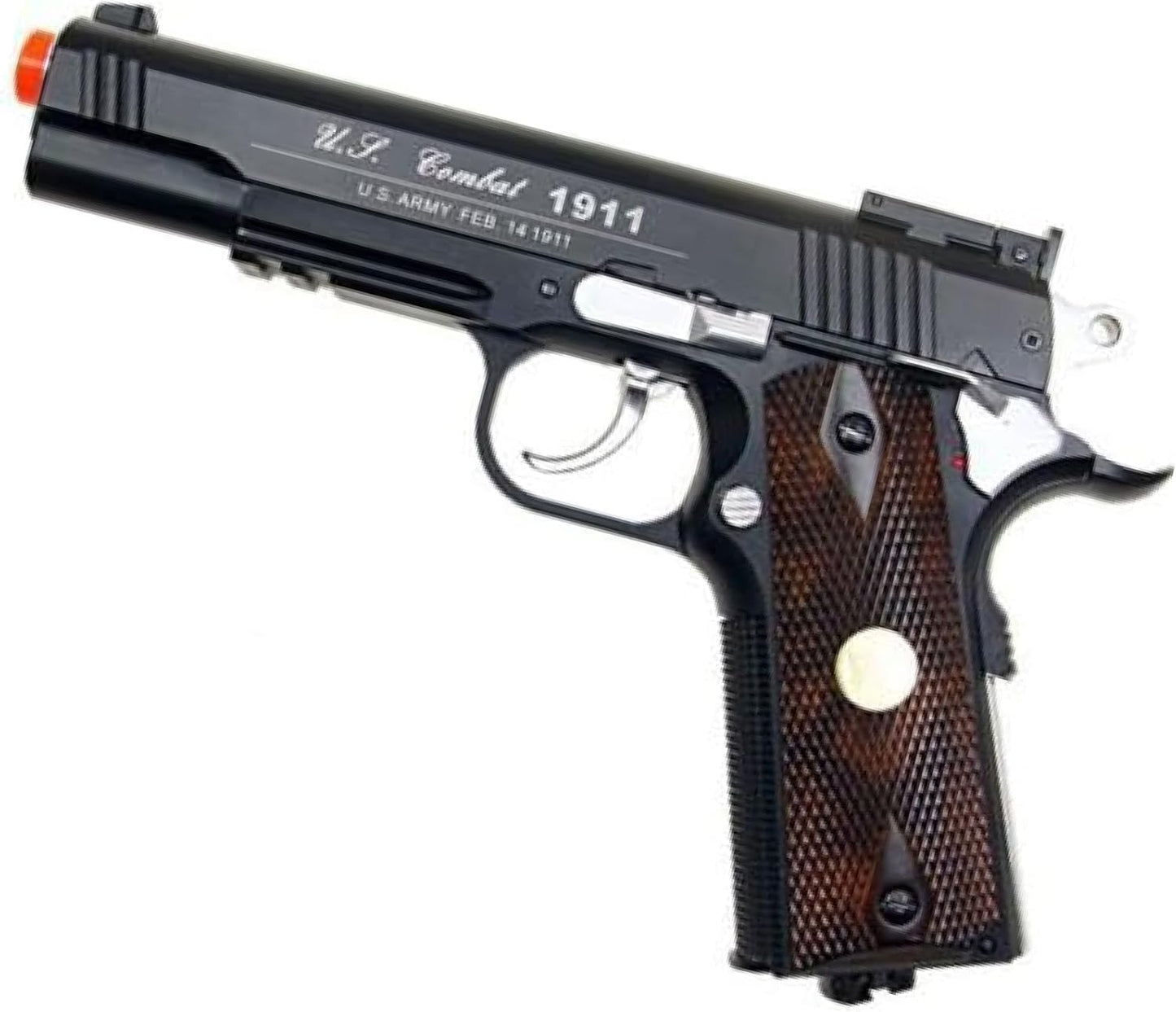 Skiennix Airsoft Gun - Full Metal M1911 CO2 Pistol with 500 FPS Power | Includes 6mm BBs