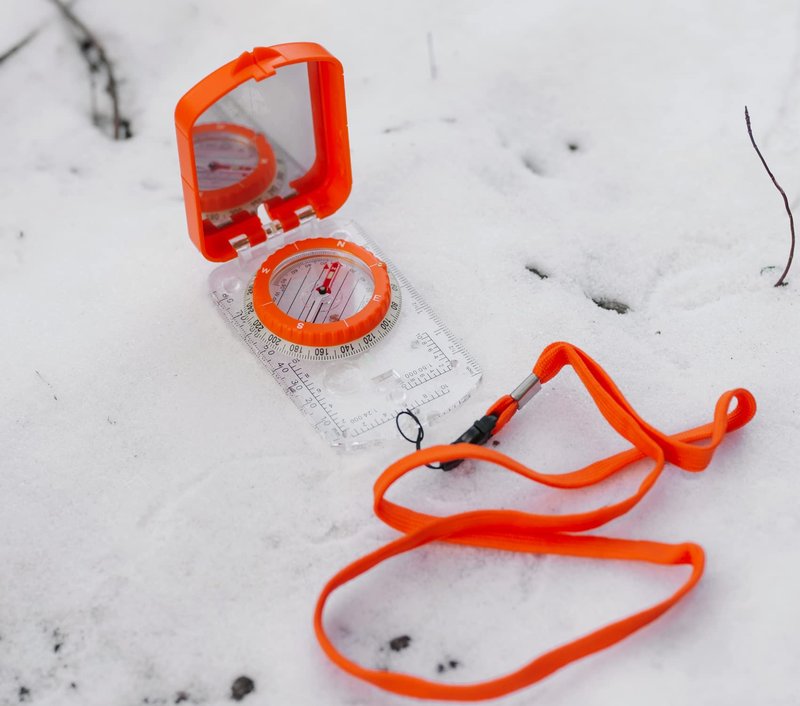 Sighting Compass Mirror Adjustable Declination - Boy Scout Compass Survival Camping Base Plate Compass Kids Navigation Orienteering Compass Hiking Map Reading Military Compass Backpacking Clinometers