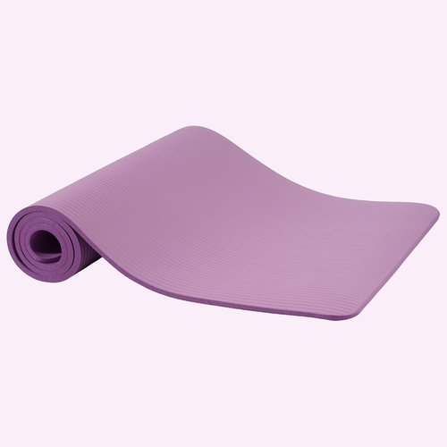 Fitvids Yoga Mat - Extra Thick 1/2-Inch High Density Anti-Tear Exercise Mat with Carrying Strap