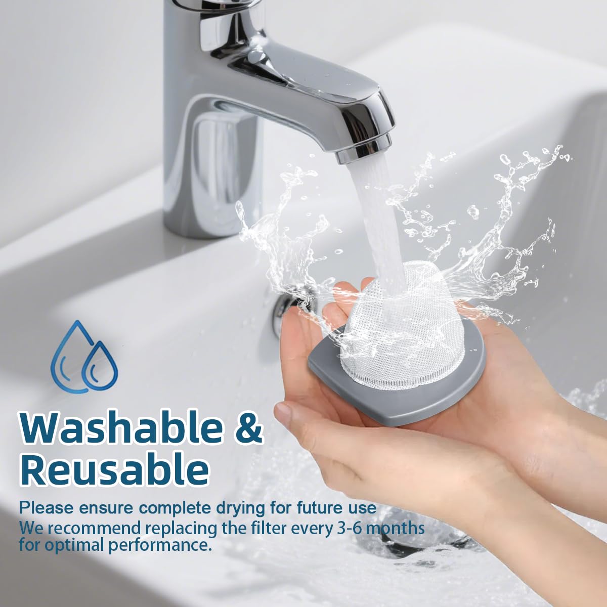 4 Pack 2033 Vacuum Replacement Filter Compatible with Bissell Featherweight Stick Lightweight Bagless Vacuum 20331 20333 20334 20336 20339 2033M, 4 Mesh Filters & 6 Foam Filters, Replace No.1611508