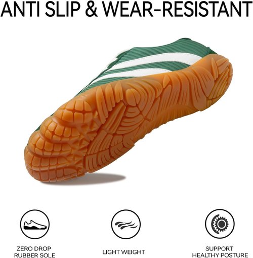 Barefoot Shoes | Women’s Casual Sneakers with Wide Toe Box - Zero Drop Minimalist Trail Running Shoes