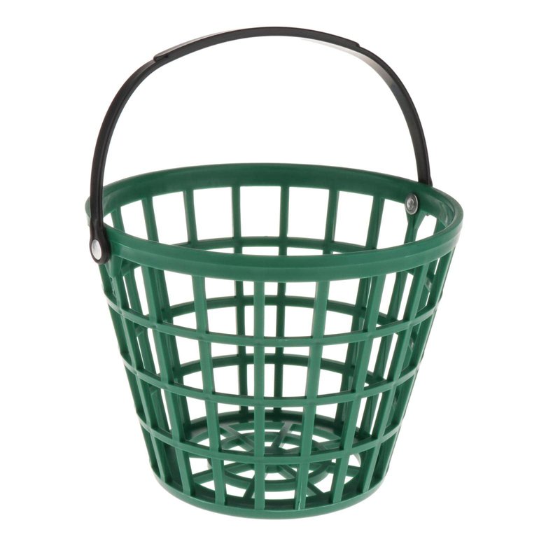 SM SunniMix Unbreakable Golf Ball Basket, Golfball Container with Handle Ball Holder Contains 25/50/100 Balls Range Accessories - Holds 50 Balls