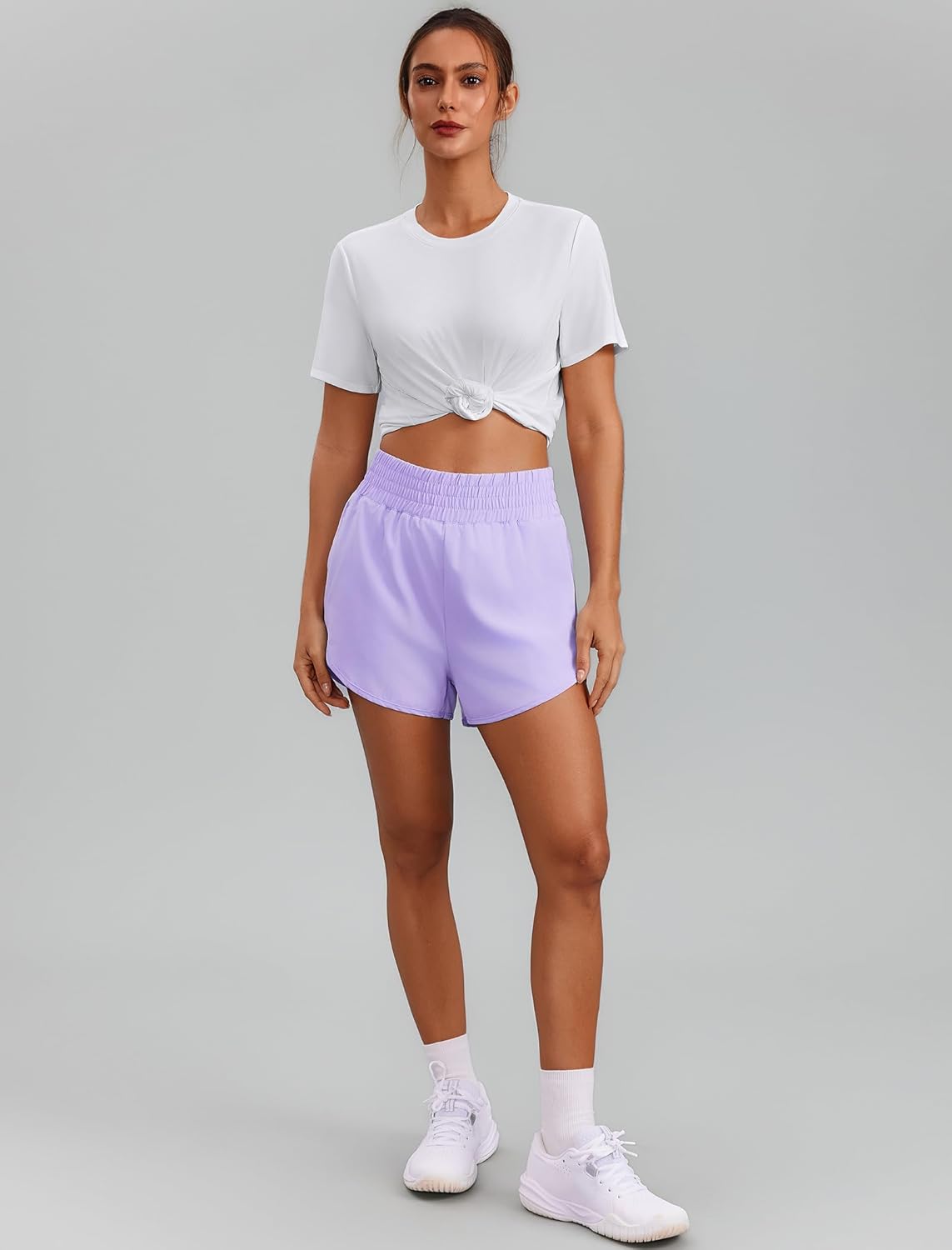 PINSPARK Workout Tops for Women - Short Sleeve Athletic Shirts | UPF 50+ Quick Dry for Gym & Hiking (S-3XL)