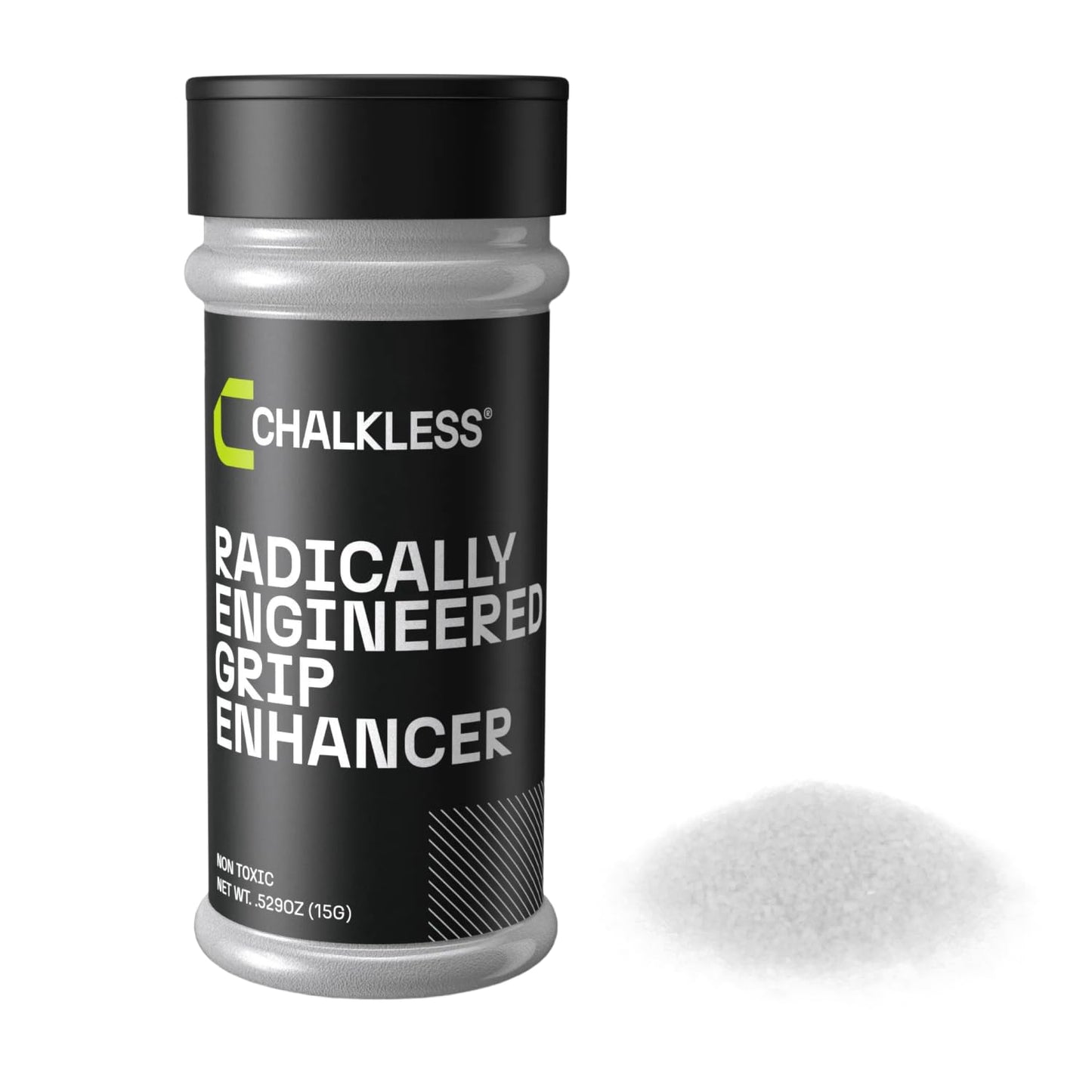 Chalkless Grip Enhancer - Premium Liquid Chalk Alternative & Less Mess Hand Chalk for Weightlifting, Powerlifting, Yoga, Gaming, Climbing, and More, Non-Toxic Long-Lasting & Reliable (15G)