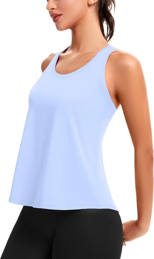 MathCat Women's Racerback Workout Tank Tops - Loose Fit Yoga & Running Shirts | XS-XL Sizes