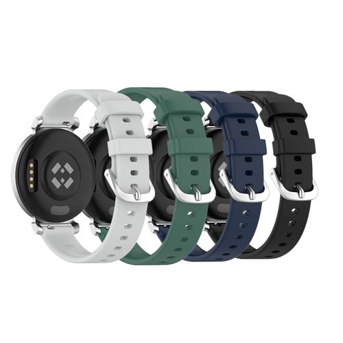 Muovrto Replacement Band for Garmin Lily 2,Soft Silicone Sport Band Watch Strap