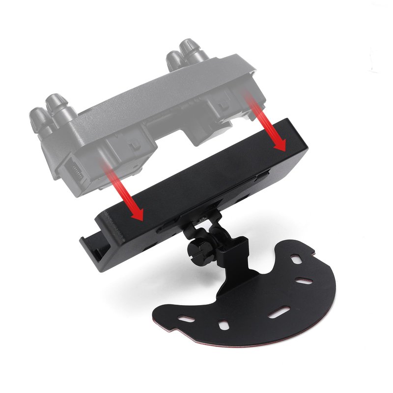 Radioddity DB50K Front Panel Mount Kit with 9.8FT Connection Cable for DB50, AT-5888UV Mobile Transceiver