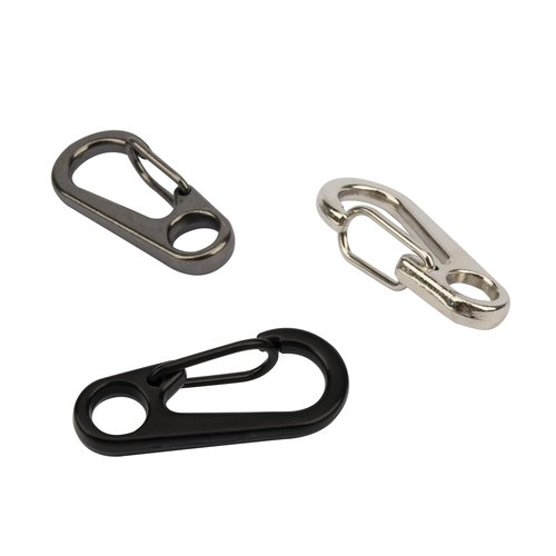 SWATOM Small Mini Carabiner Clip Tiny Spring Snap Hook Keychains Micro Carabiners for Paracord EDC Alloy Key Rings Outdoor Hiking Fishing Camping Backpack Accessories
