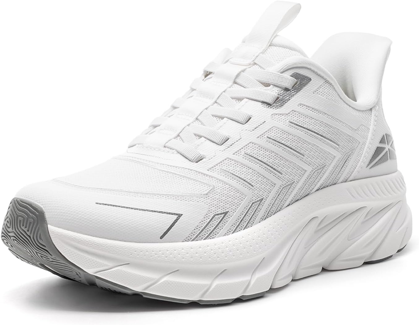 ALLSWIFIT Women's Comfortable Slip-On Walking Shoes - Breathable Non-Slip Athletic Sneakers for Gym & Running