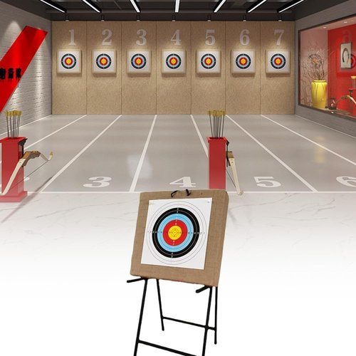 Archery Target - 16x16 Inch 10 Ring Bow and Arrow Target for Hunting & Practice | Durable Design