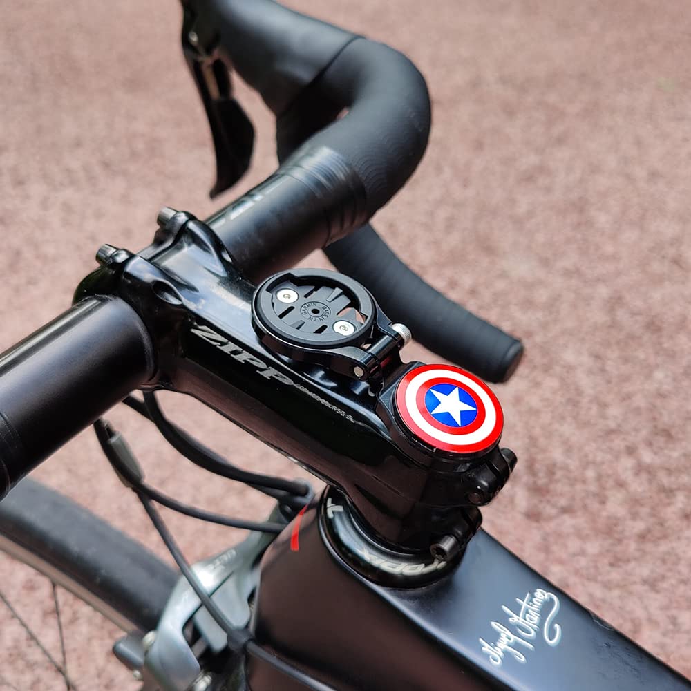 Cestbon Out Front Road Mountian Bike Stem Handlebar Adjustable Mount for Garmin Edge Wahoo Elemnt Bryton Rider Stages Dash Hammerhead Karoo(Red)