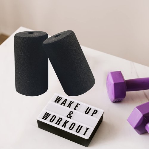Foot Foam Pads Rollers Replacement,Replacement Foam Pads,Machine Tube Leg Foam Roller pad Replacement,Roller Pad for Leg Extension for Weight Bench,Inversion Table and Gym Exercise equipments