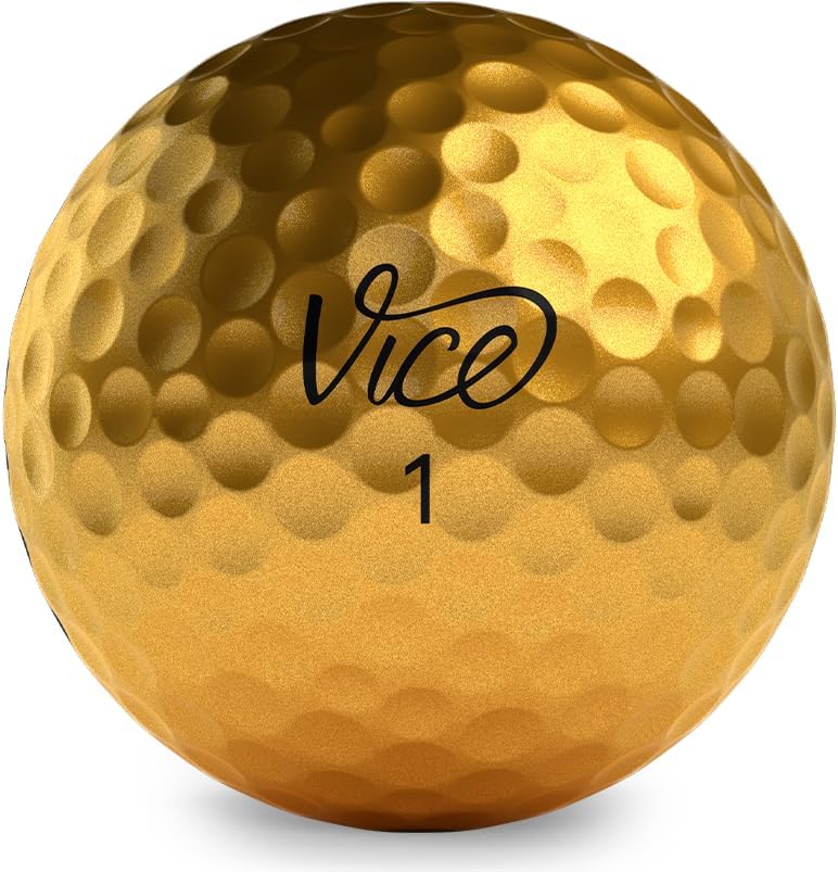 Vice Pro Plus Golf Balls - High Performance, Durable Design for Optimal Distance & Control