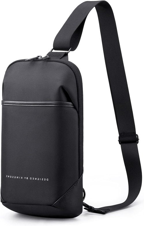 Kingsons Small Crossbody Bag - Waterproof Sling Bag with Anti-Theft Pocket | Casual Daypack for Men & Women