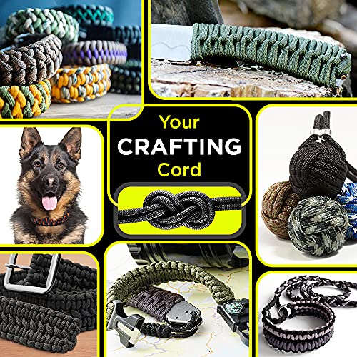 Paracord Rope 550 lb 4mm – Parachute Cord Utility Camping