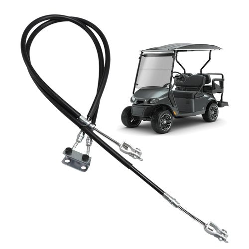 KPALAG Golf Cart Brake Cable Driver & Passenger Side Brake Cables Stainless Steel Core Brake Repair Kit Compatible with EZGO TXT and Medalist Golf Cart 1994-UP Replace# 70716-G03 70273-G03 70969-G03
