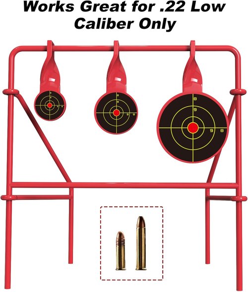 BB Gun Targets - 15-Pack Portable Spinning Targets for Outdoor Shooting | Ideal Birthday Gift for Kids