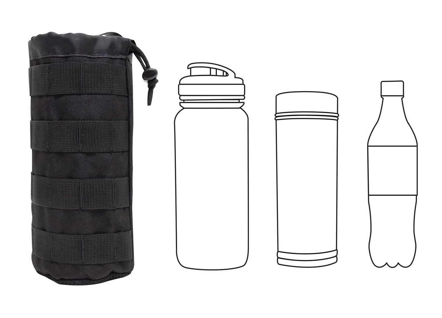 Rothco 51020: Tactical Molle Bottle Carrier