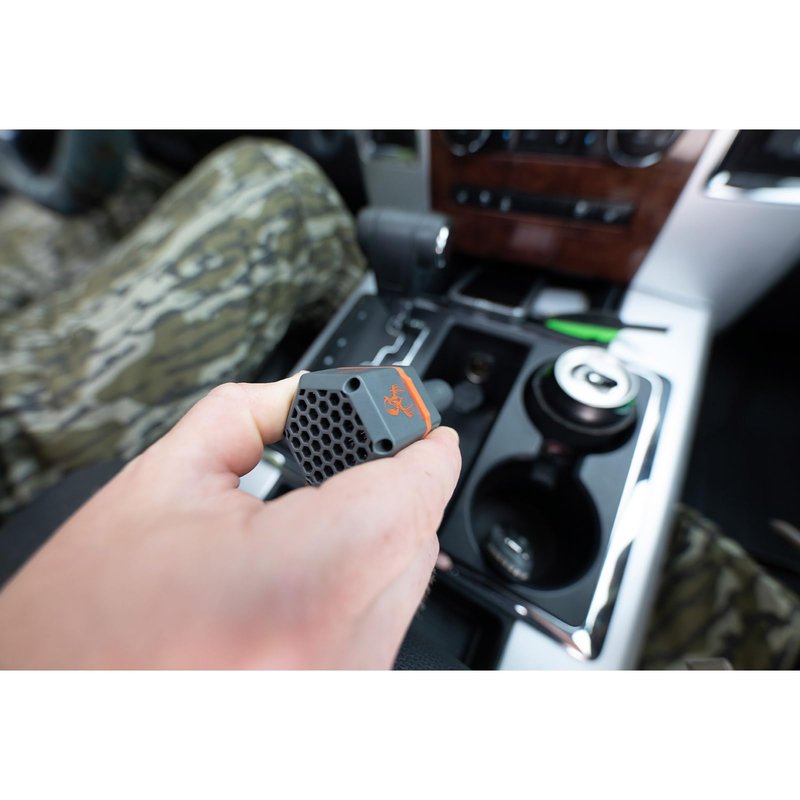 Wildgame Innovations ZeroTrace Vehicle Scent Eliminator | Compact Easy-to-Use Ultra-Quiet Safe Ozone-Free Plug-in PureION Car Air Purifier