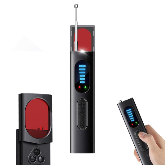Hidden Camera Detectors, Camera Detector Bug Spy Camera Finder, Infrared RF GPS Tracker Listening Devices Anti-Spy Detector with Viewfinder, 5 Modes 5 Levels Sensitivity for Travel Hotel Airbnb Office
