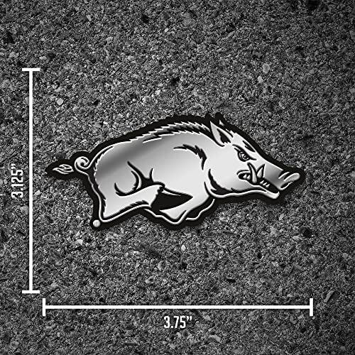 Chrome Finished 3D Auto Emblem Sticker - 5 Inch Team Logo