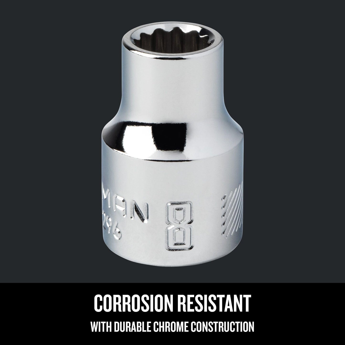 CRAFTSMAN Socket 3/8 Dr 8Mm 12Pt (CMMT44296)