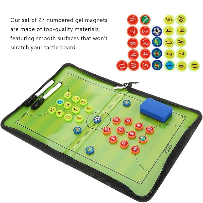 27 Premium Magnetic Gel Magnets for Sports Coaching