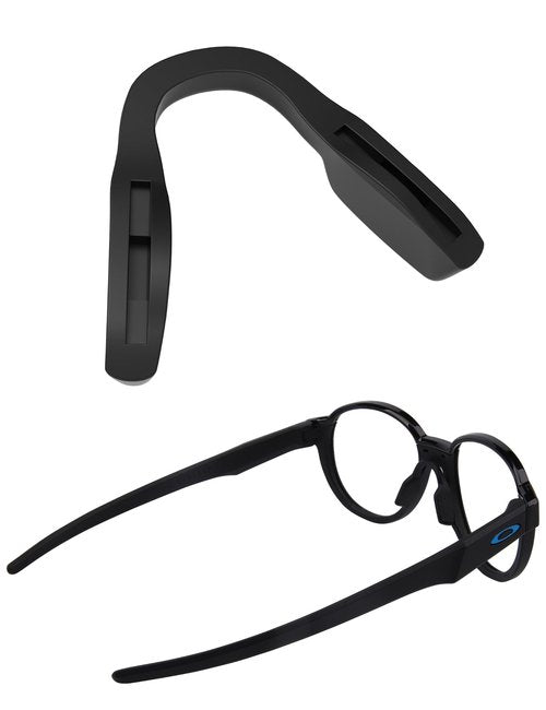 SAUCER Replacement Nose Pieces Pads for Oakley Leadline OO9473 | Leadline Rx OX8175 Sunglass - Standard Black