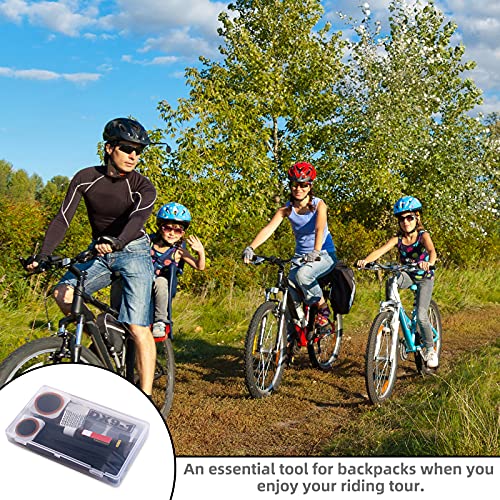 Bike Tire Repair Kits - Bycicle Inner Tube Puncture Patch Kit with