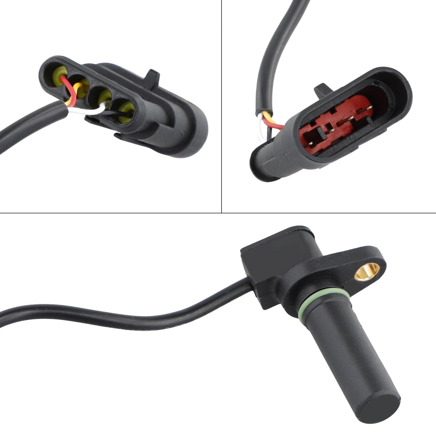 Roykaw Golf Cart Speed Sensor Kit Compatible with EZGO RXV 2008-up Gas & Electric, Provide Stable Output, Replace OEM# 614252