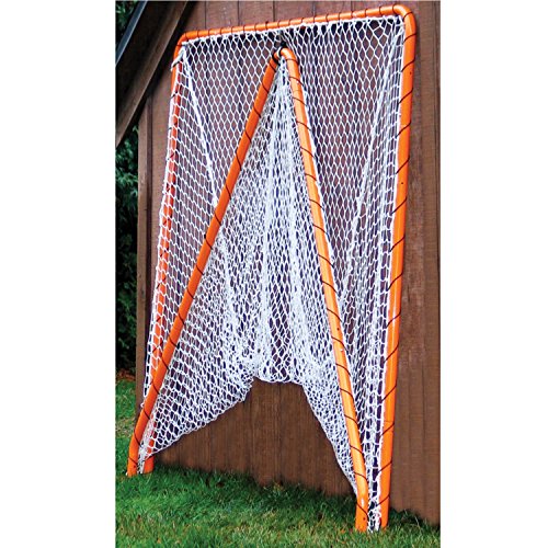Lacrosse Folding Goal - 6 x 6 Feet, Heavy Duty Orange