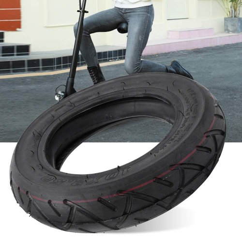 Durable Rubber Electric Scooter Wheel Tire, Scooter Wheel Tire Accessory, for 10‑inch Electric Scooters Auto Repair Shop