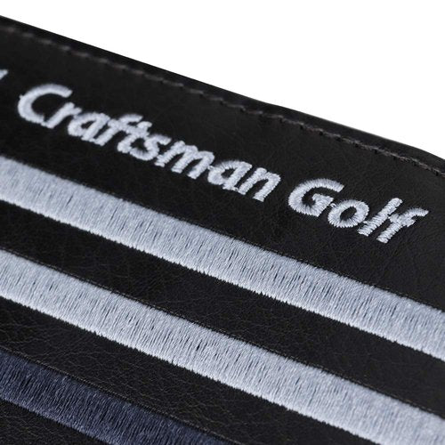 Craftsman Golf Blue Strips Stars Golf Scorecard Holder & Yardage Book Cover Holder (Bule Strips)