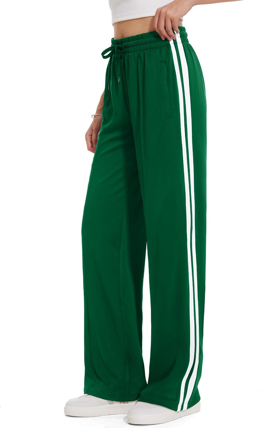 Tapata Women's Track Pants - Loose Straight Leg Jogging Sweatpants for Athletic Comfort | 28-36 Inseam