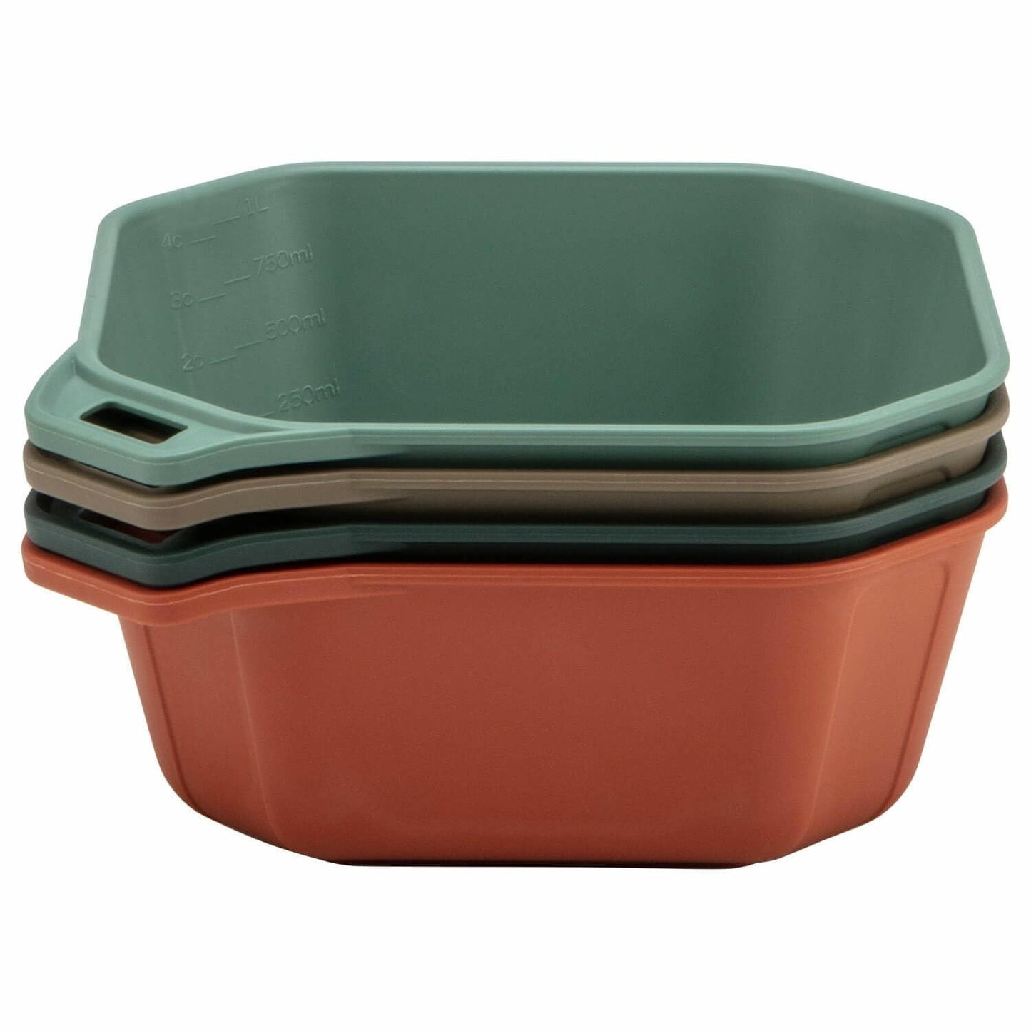 Gerber Gear ComplEAT Tableware Set - Polypropylene Camping Cookware - Portable Outdoor Tableware - 4 Plates, 4 Bowls & 1 Mixing Bowl-Tableware Set