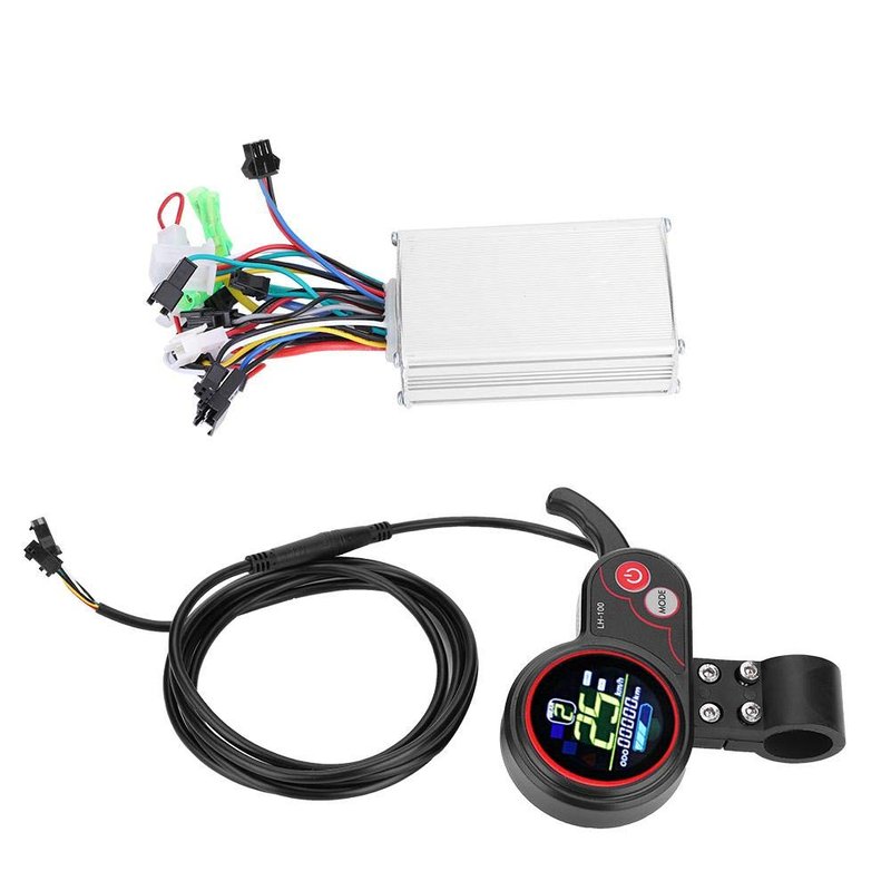 VGEBY1 E-Bike Controller, Electric Scooter Controller with LCD Display Control Panel and Shift Switch Accessory for Electric Bike Scooter (60V)