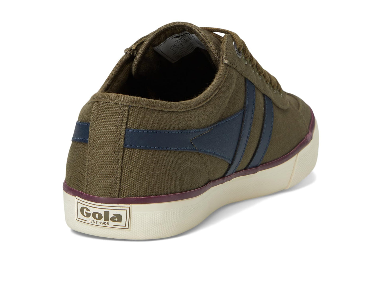 Gola Men's Comet Khaki/Navy/Burgundy 7 M
