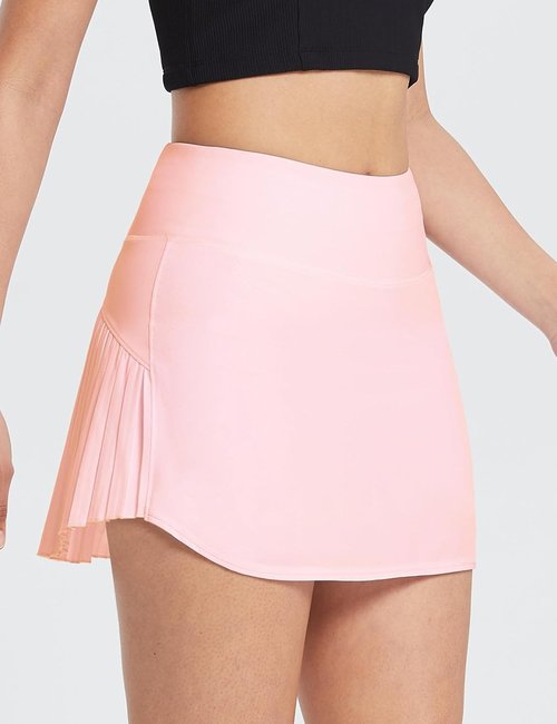 Baleaf Women's Tennis Skirt - High Waisted Pleated Golf Skorts with Pockets | Lightweight Athletic Wear
