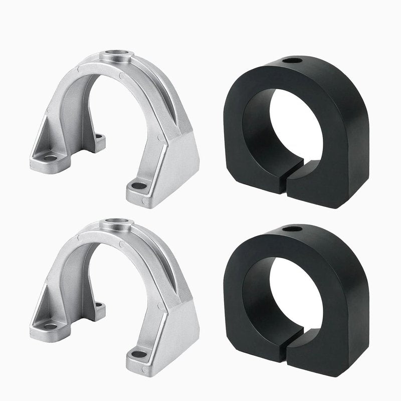2Pack (72037-G01 72117-G01) Rear Spring ISO Mount Cap/Rubber Bushing,Compatible with EZGO TXT Gas Golf Cart 1994-2008 Driver Passenger Side