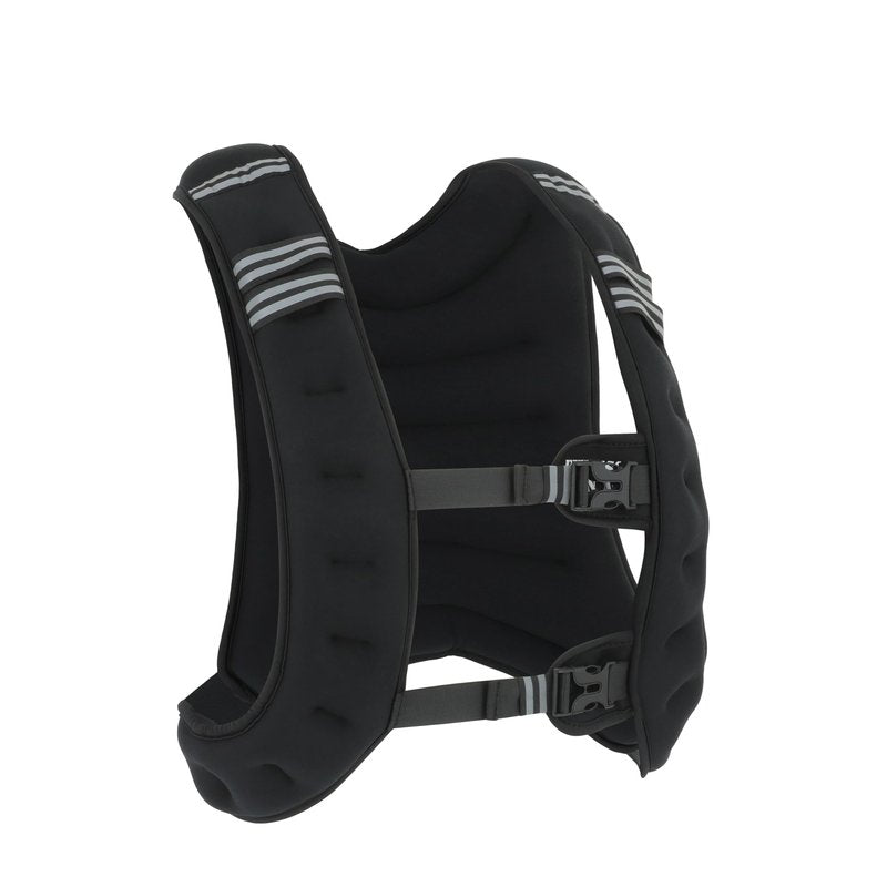 Weighted Vest, 15lb/20lb Workout Weight Vest with Reflective Stripe for Strength Training, Running, Weightlifting, Fitness, Muscle Building, and Weight Loss, Soft, Slim Design with Weights Included
