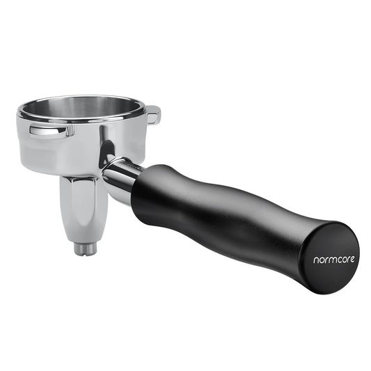 Normcore 54mm Tea Portafilter, Teapresso Portafilter with Black Anodized Aluminum Handle Fits 54mm Breville Sage Barista Machines