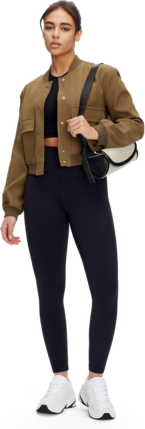 NANJI High Waisted Leggings - Buttery Soft, Squat Proof Yoga Pants for Women | Perfect for Workouts & Casual Wear
