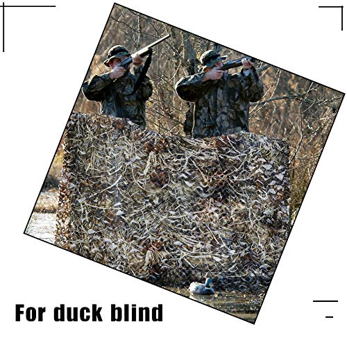 Lightweight Camouflage Netting - Dry Grass 4.9ft x 6.5ft