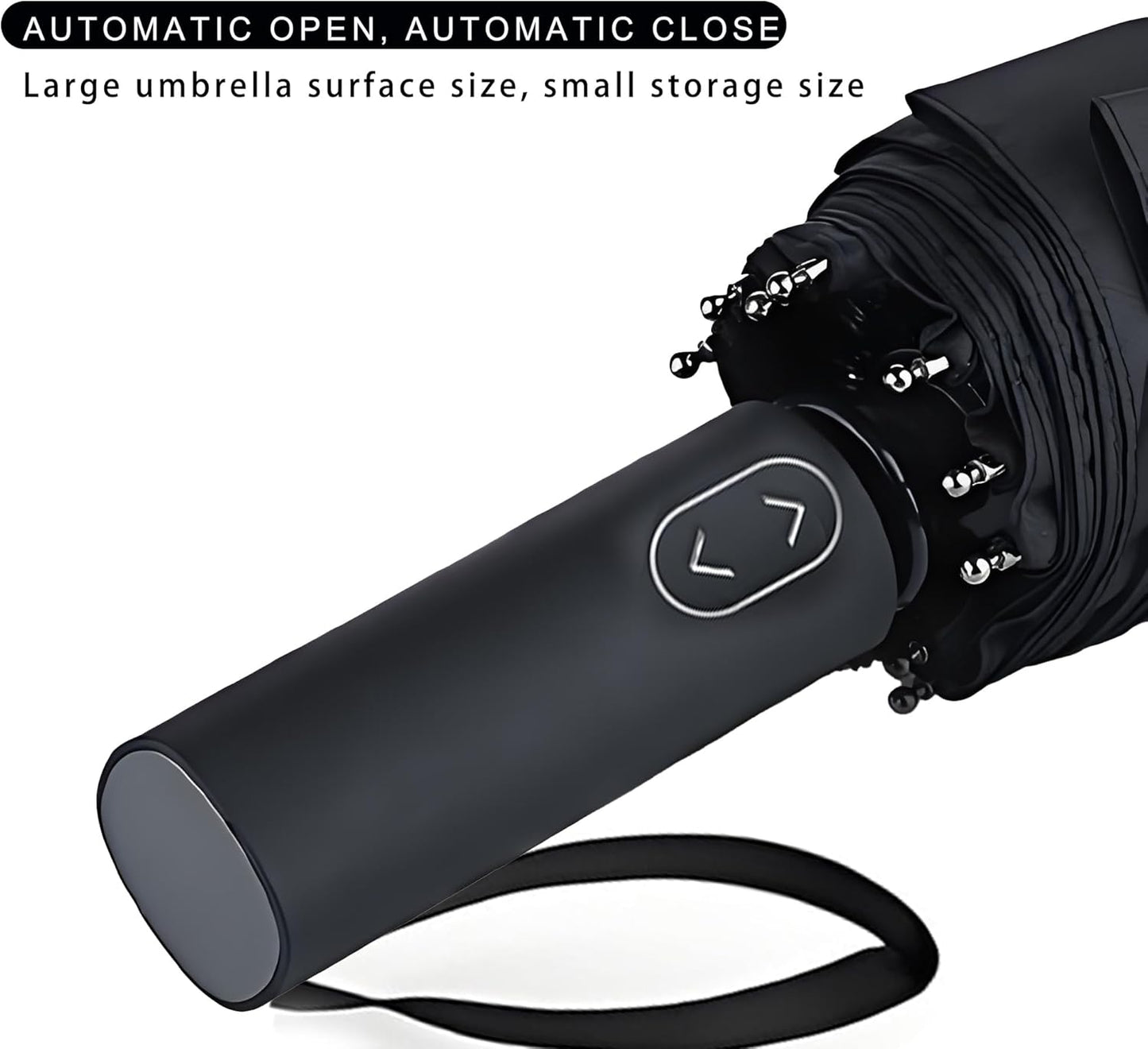 MRTLLOA Large Folding Golf Umbrella - Oversized Double Canopy, Windproof Design | 49/54/62 Inch