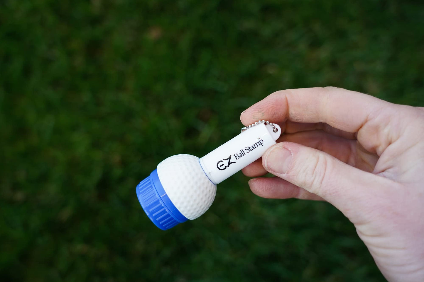 EZ BALL STAMP Golf Ball Stamp/Stamper - Ultra Quick Drying, Smear Free Ink Marker to Personalize Your Ball (Maple Leaf)