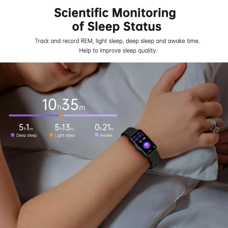 Health Fitness Tracker, Smart Watch with 24/7 Heart Rate and Blood Oxygen Monitor, Sleep Tracker with IP68 Waterproof, Activity Tracker Pedometer Step Counter for Women Men (Black)