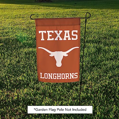 University of Texas Garden Flag - Design C, 12x18 in Double-Sided