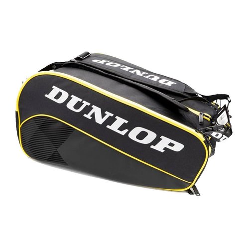 Dunlop Sports Paletero Elite Padel Bag, Black/Yellow V22