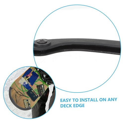 CORHAD Collision Skateboard Bumper Strip Longboard Edge Protector Guard for Kids Youth Beginners Skateboard Rails Strip