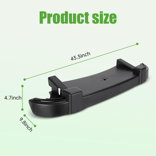 10L0L Golf Cart Rear Bumper for EZGO RXV 2008-2015 Golf Carts, Replaces Parts 610855